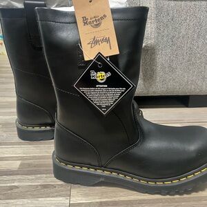 Dr. Martens Black Leather Boots